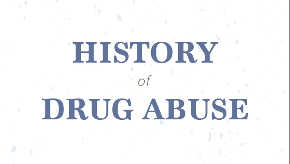 history of drug abuse