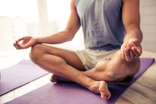 Yoga is just one holistic treatment offered for him at Beaches Recovery