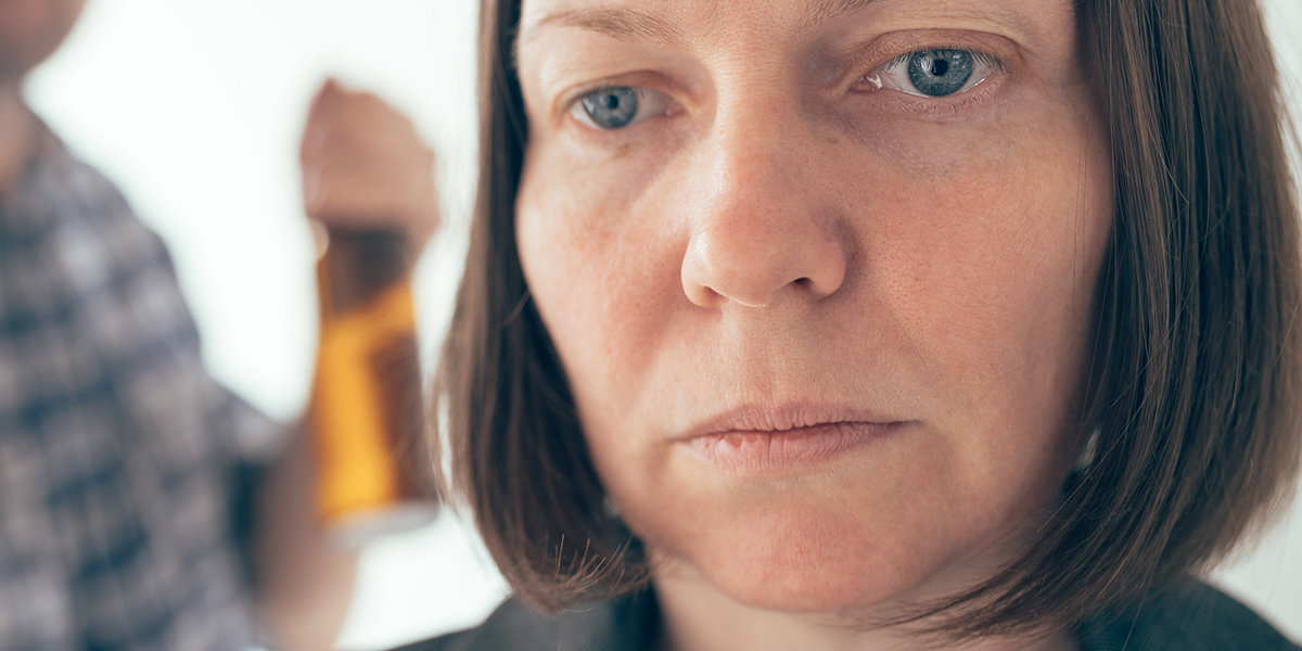 mother watching adult son drink wondering is alcoholism hereditary