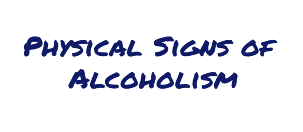 Physical Signs of Alcoholism Infographic