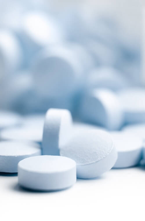 Little white pills in large doses may equal percocet abuse.