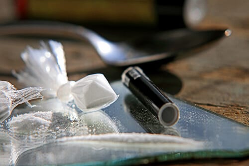 Meth paraphernalia is clearly one of the signs of meth abuse.