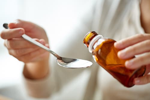 What is codeine? A prescription liquid cough syrup.