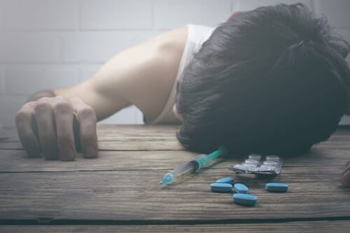 Person becoming part of the Jacksonville drug overdose statistics