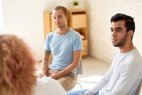 Group session at Duval County addiction treatment centers