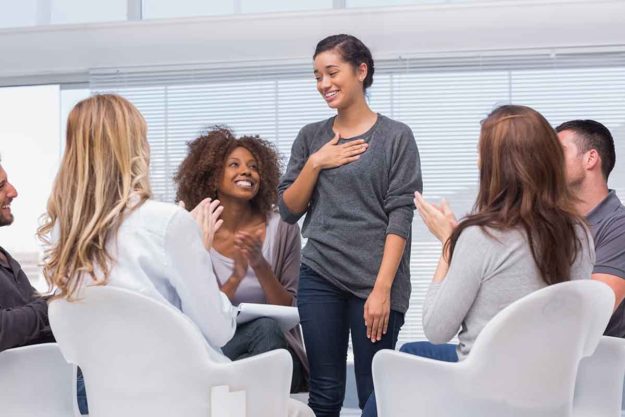 adult women in therapy