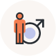 mens addiction recovery icon