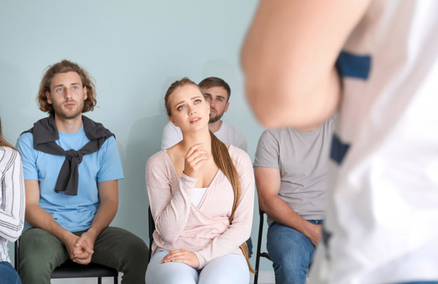 group learning about rehab options outside of Pennsylvania Drug Rehab Center