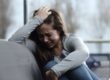 stress out woman crying from learning the risk factors for addiction