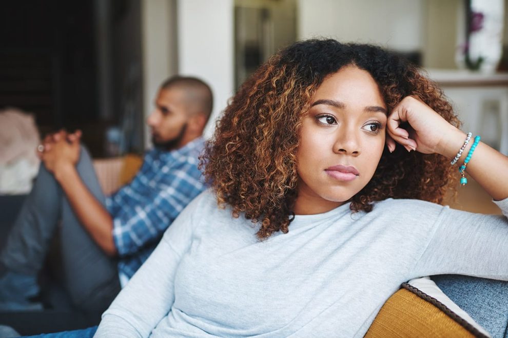 Woman wondering, "Am I dating a drug addict?"