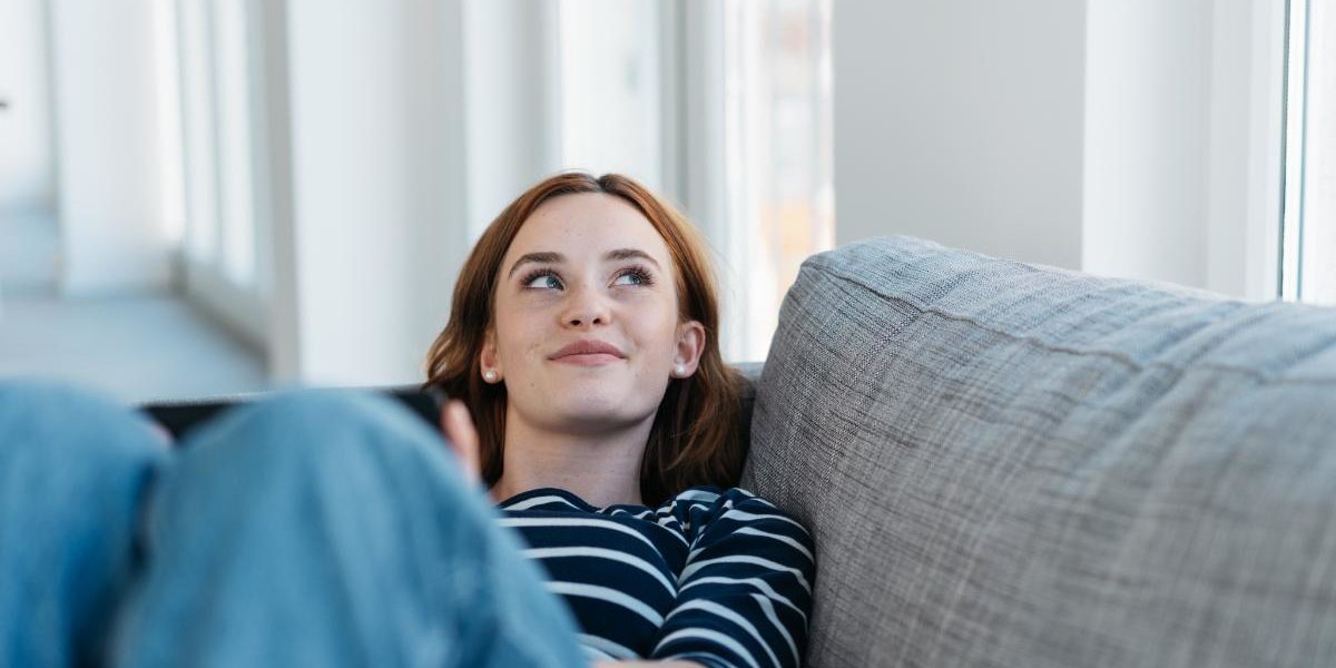 Young woman who seems to know the signs of being high